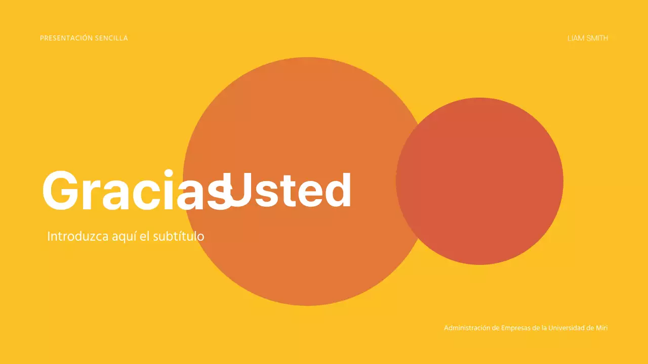 Presentaciones sencillas