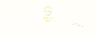 Illustrazione bianca gialla disegnata a mano