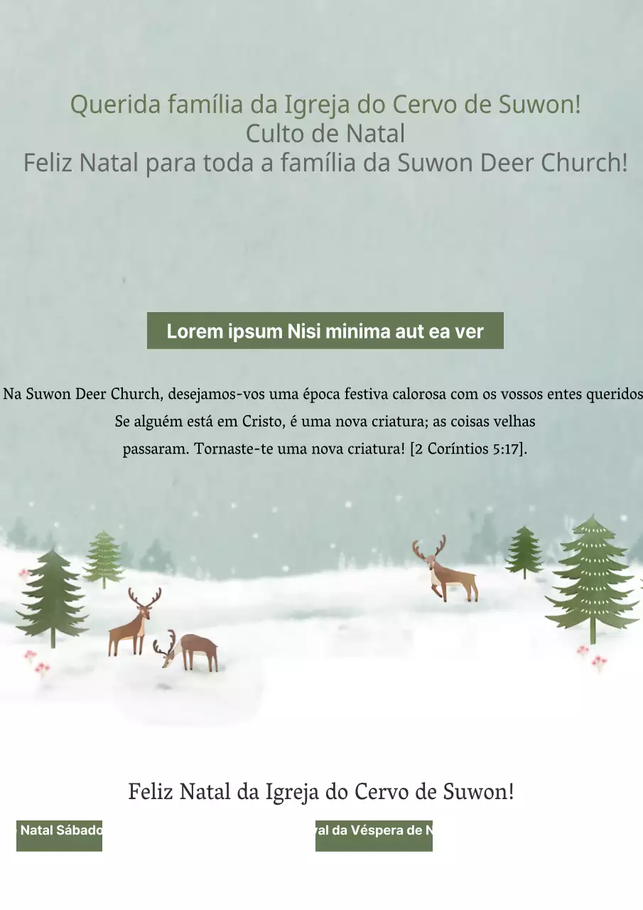 Culto de Natal