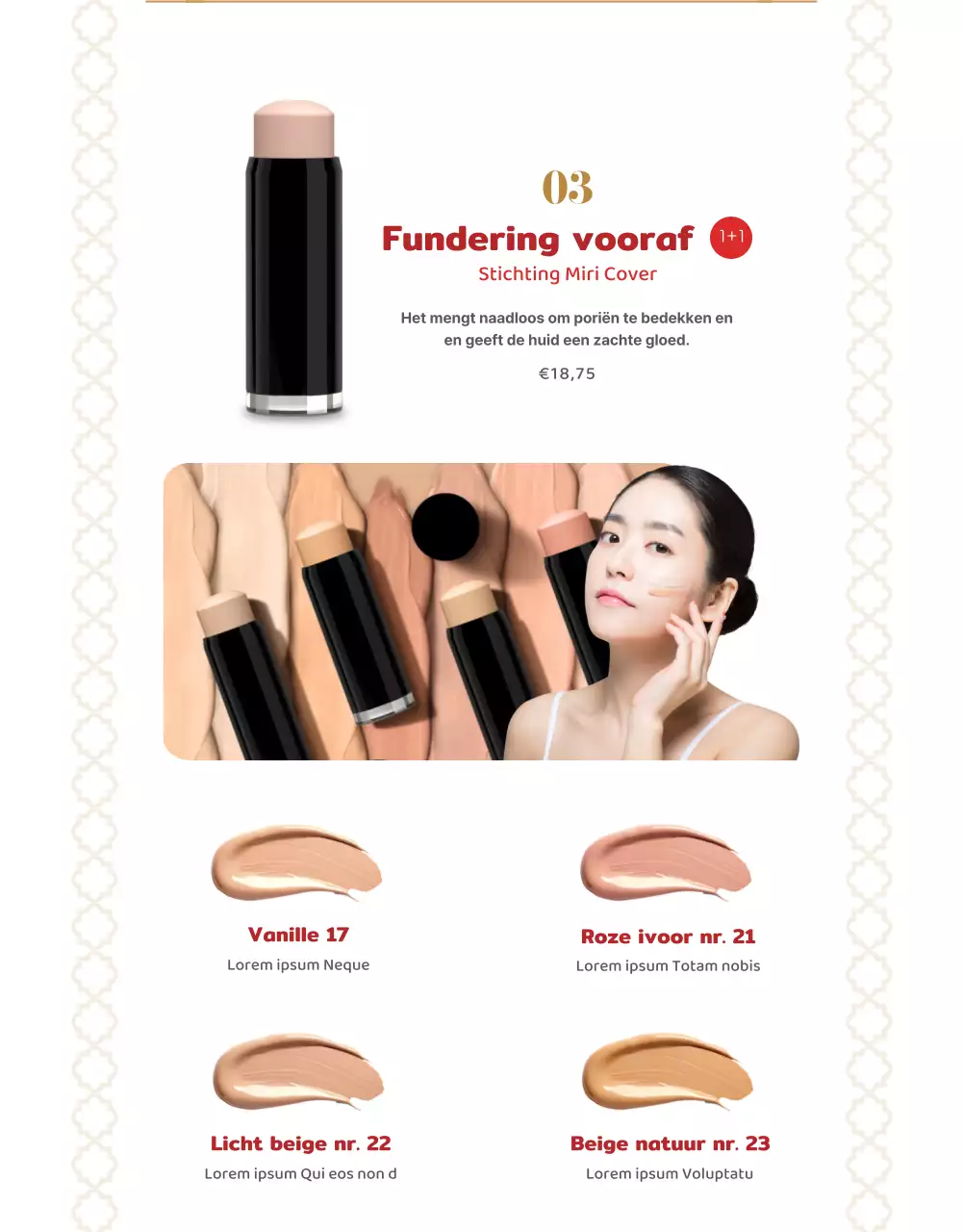 Kerstkoop één krijg één gratis evenement met rode achtergrond en boomdecoraties