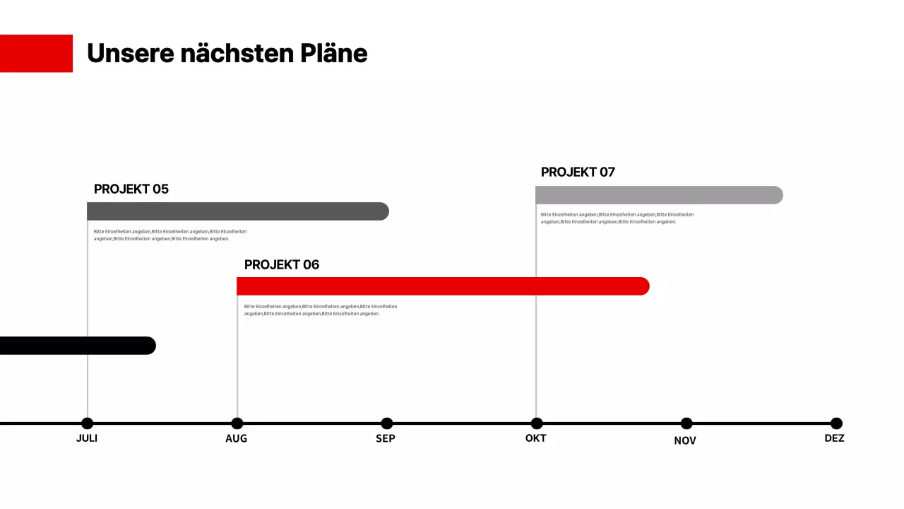 Präsentieren auf einer Geschäftssitzung