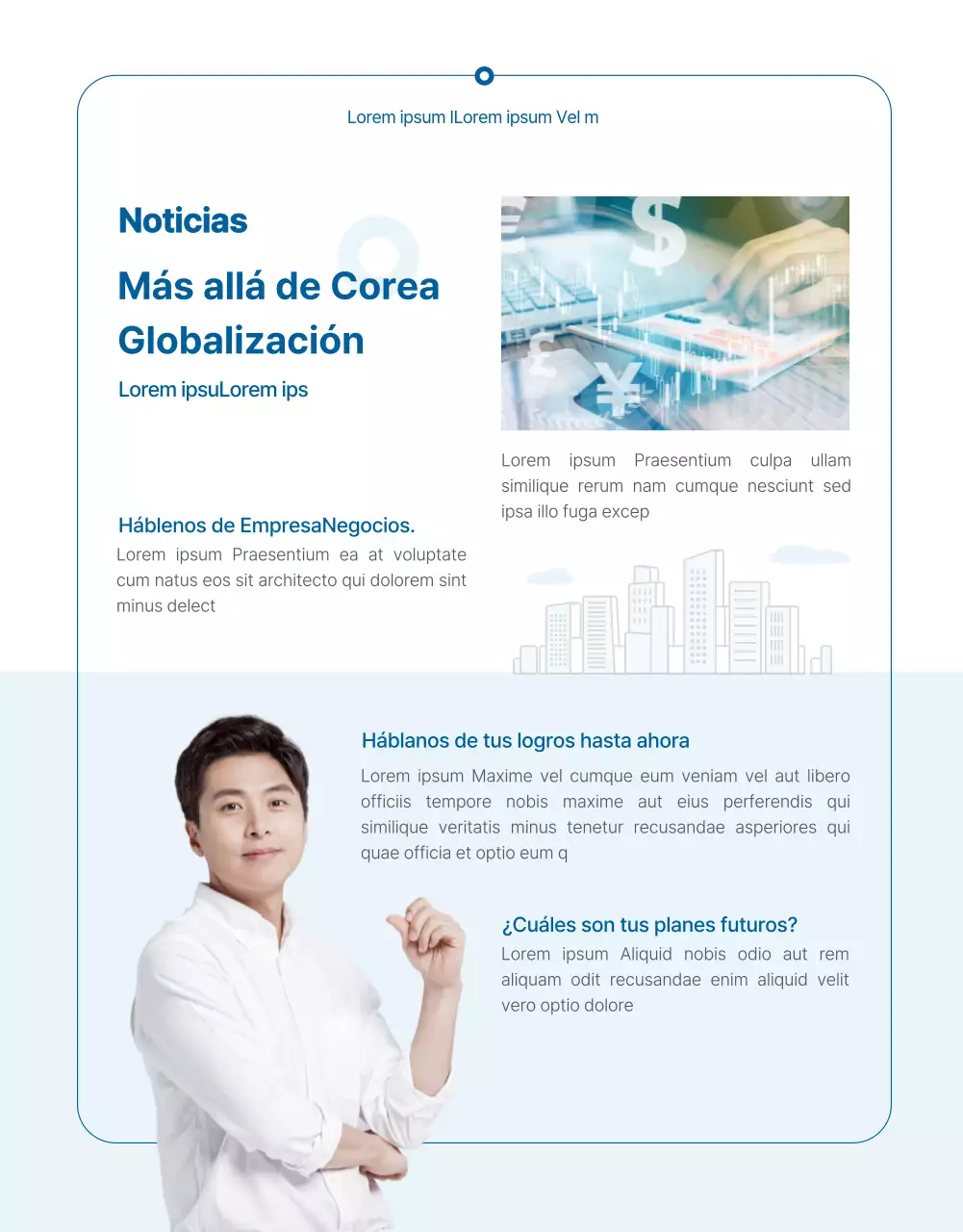Turquoise Clean Online Newsletter Revista de Negocios Cultura Corporativa Webzine Boletín de Empresa Noticias Negocios
