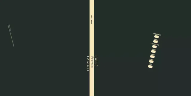 Lista di controllo Black Simple Lines Cafe