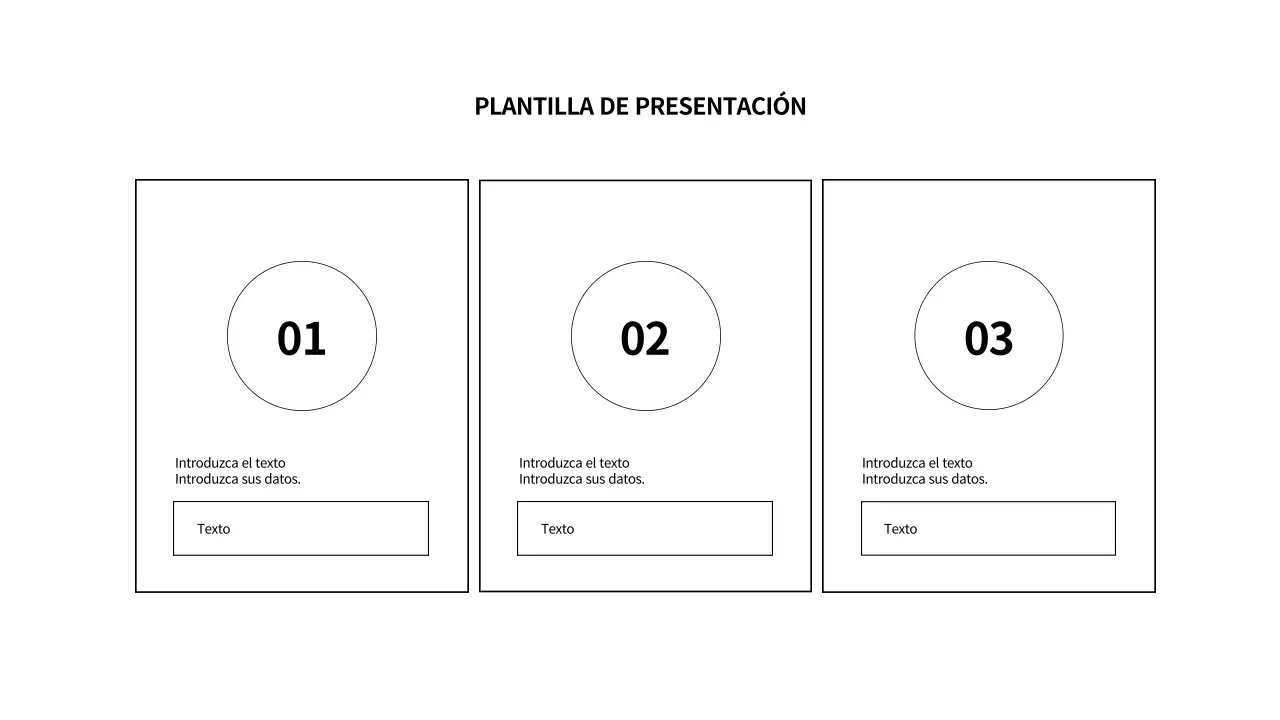 Formas negras sencillas