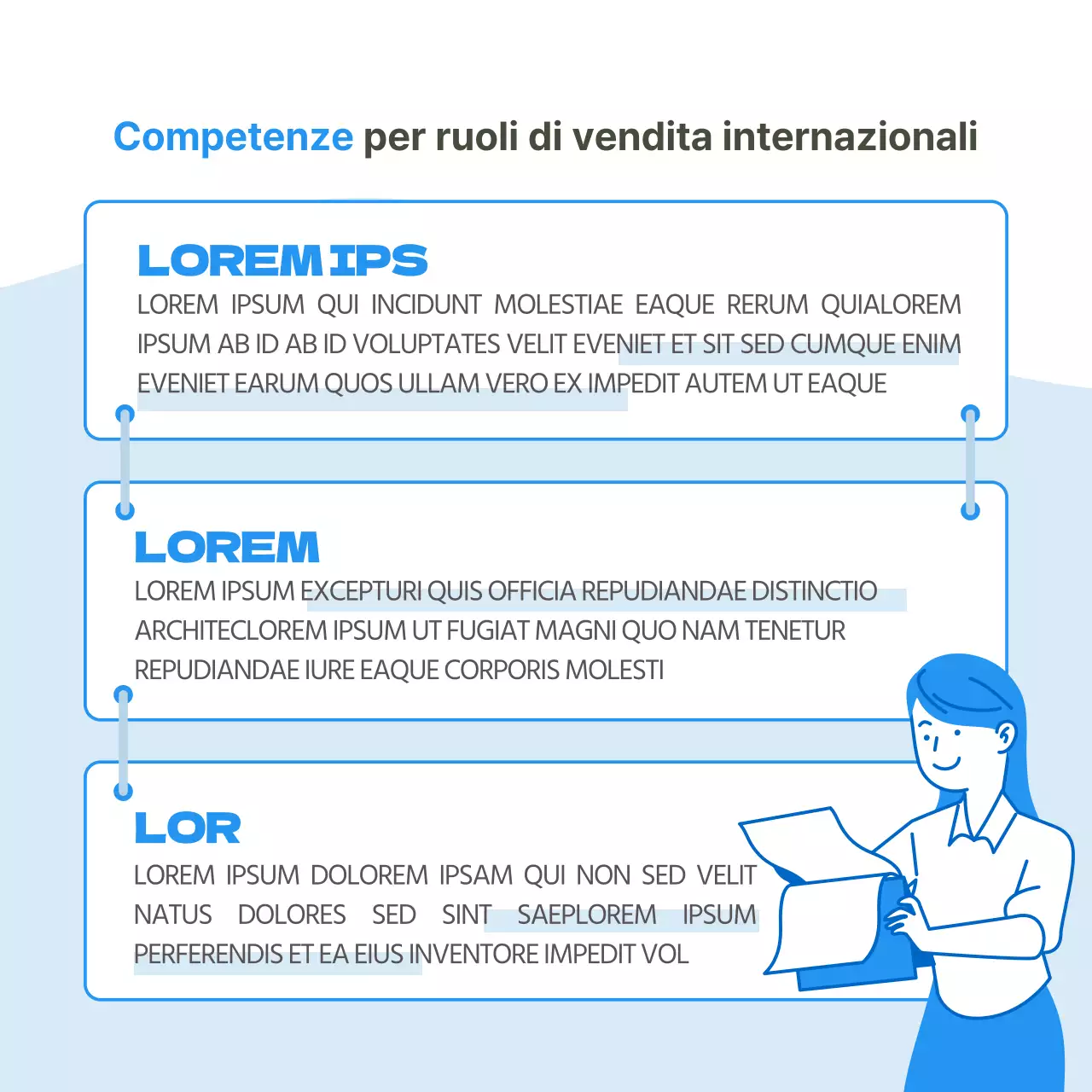 Scoprite i nostri ruoli di vendita internazionale blu e coccolosi Carriera Guida alle imprese