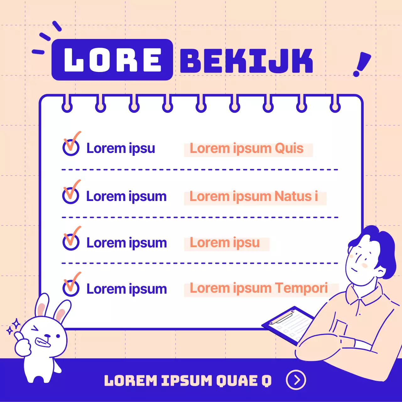 Invoering van het beleid dat sinds dit jaar is gewijzigd, netjes in blauw en roze