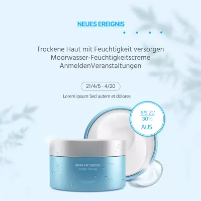 Cosmetics Anmeldeveranstaltung
