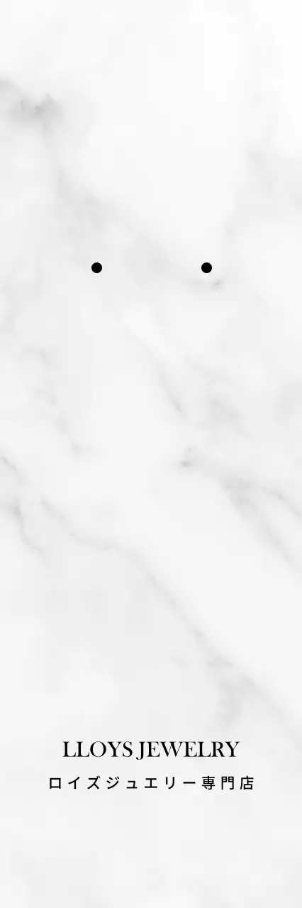 ロイズジュエリー専門店ハングタグ