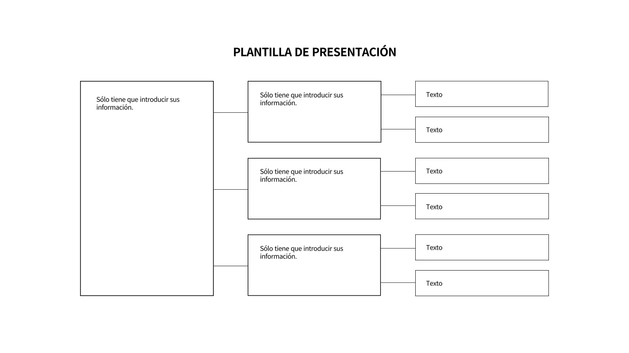 Formas negras sencillas
