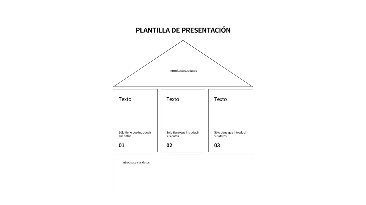 Formas negras sencillas