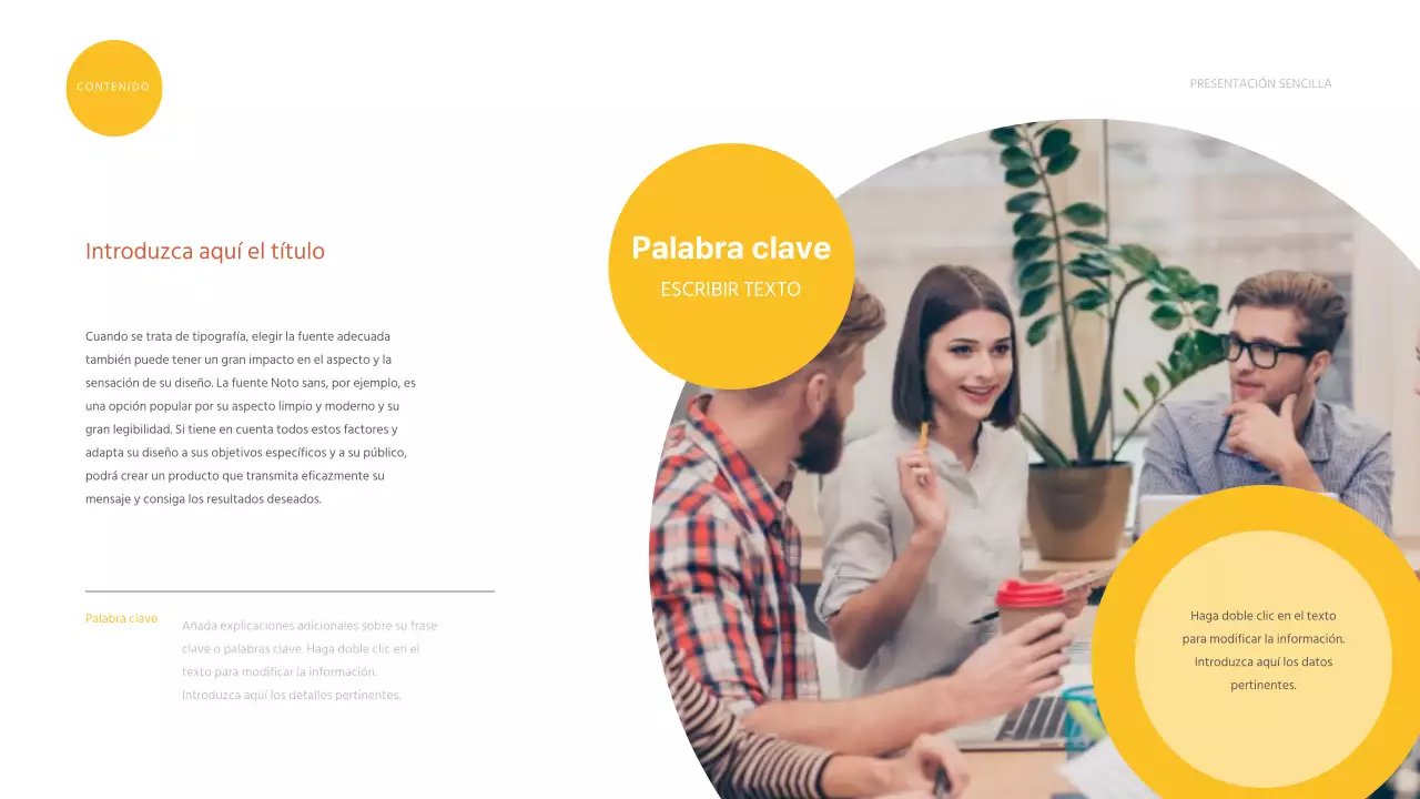 Presentaciones sencillas