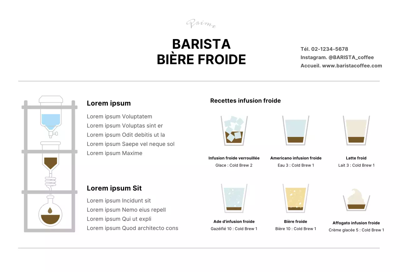 Illustration du haricot brun Carte postale de produit de café