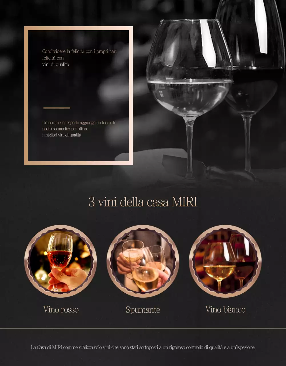 Pagina di dettaglio del vino