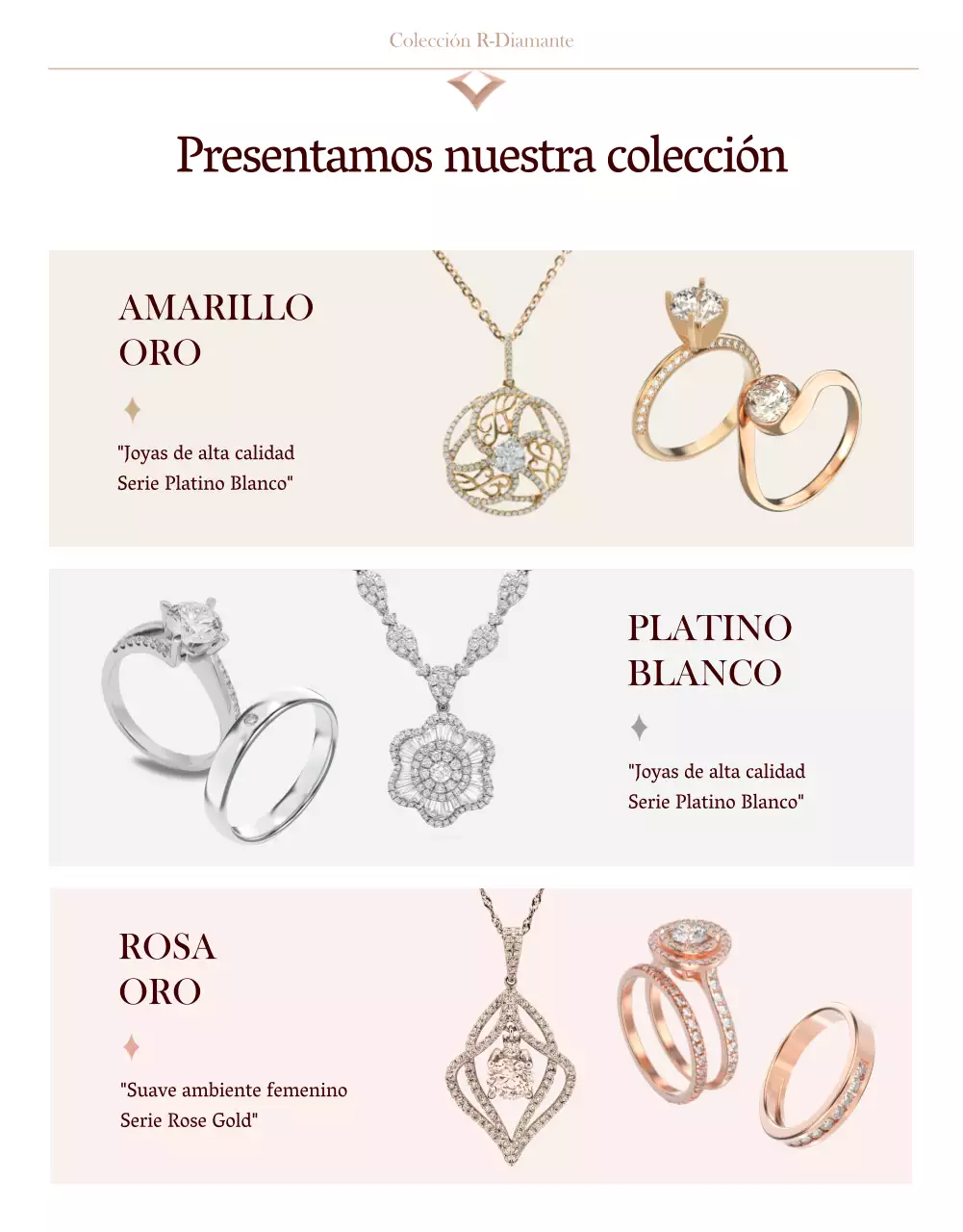 Día Blanco Anillo de Diamantes Regalo Promoción
