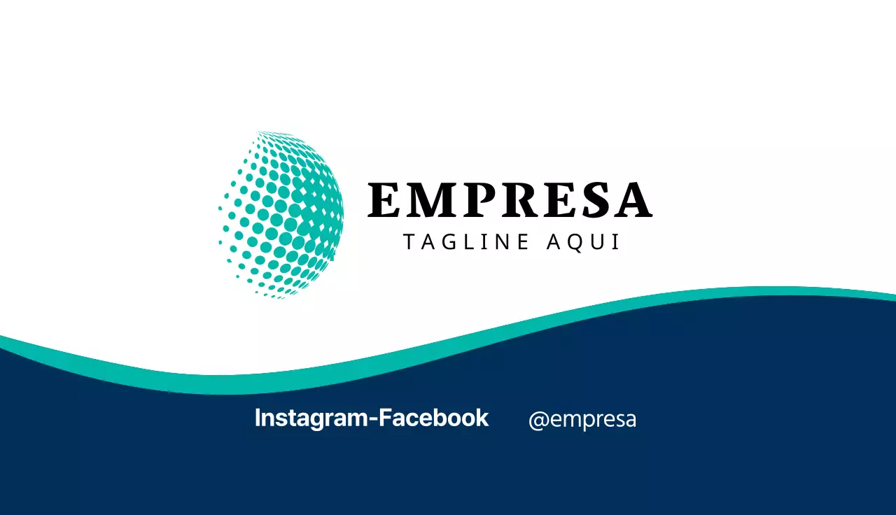 logotipo azul foto limpa empresa