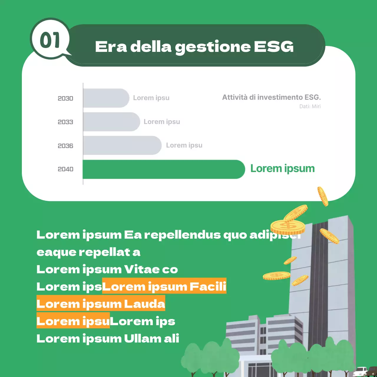 Strategia verde ESG Ambiente