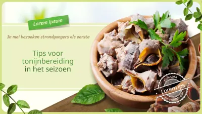 Hoe tonijn, een lichtgroene, seizoensgebonden zeevrucht, te bereiden