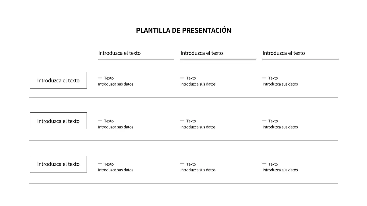Formas negras sencillas