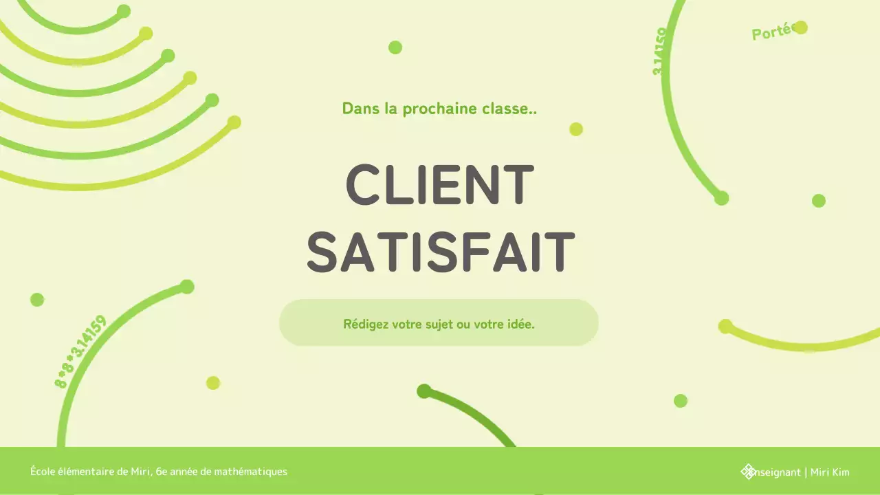 Circonférence et piday pour chartreuse