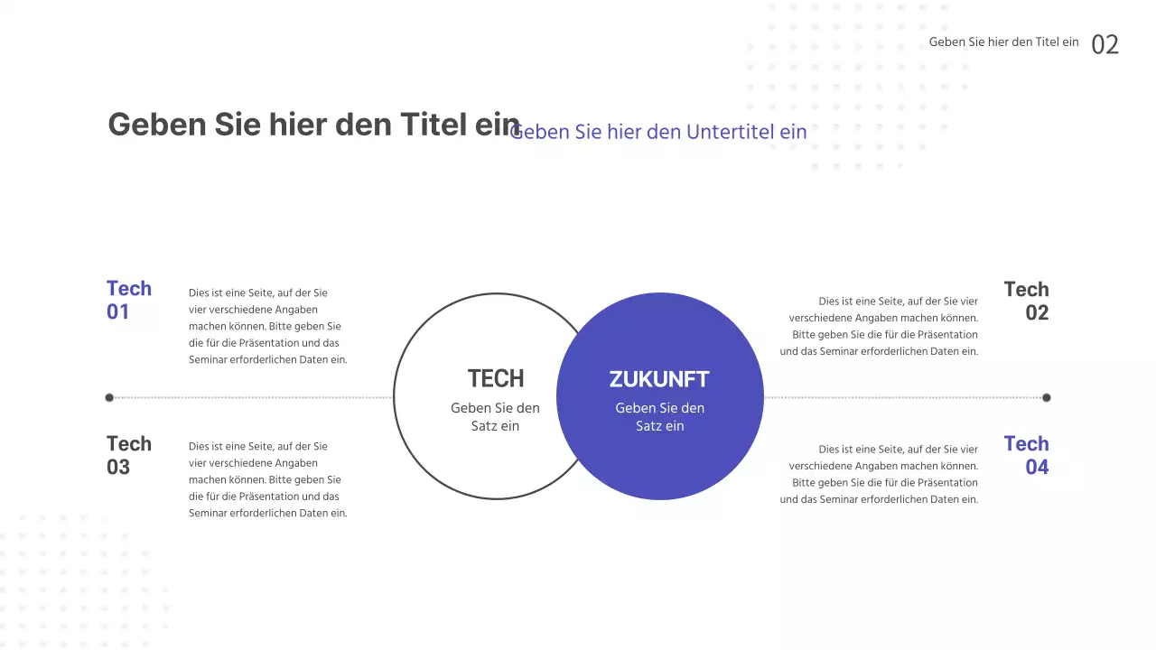 Präsentationen für Seminare
