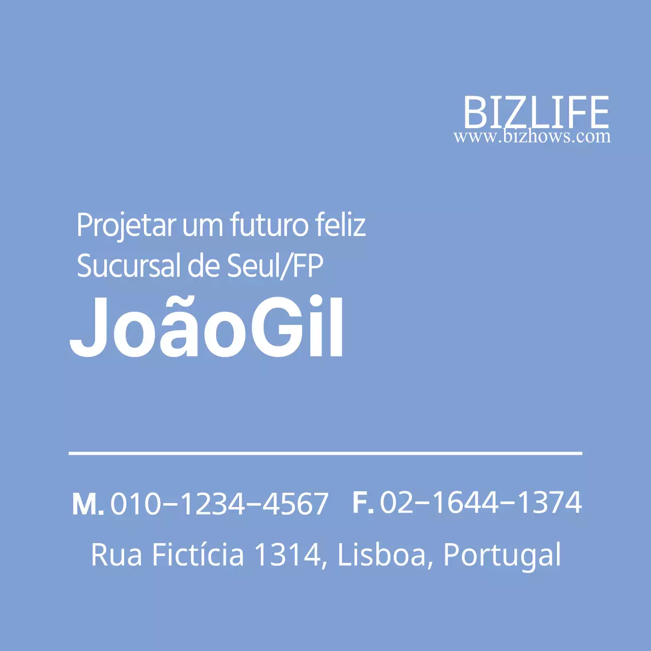 Assegurar um futuro feliz