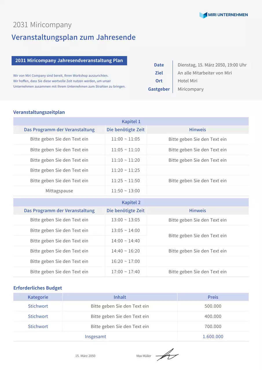 Ein einfacher Plan für die Abschlussfeier in gedämpften Grau- und Blautönen