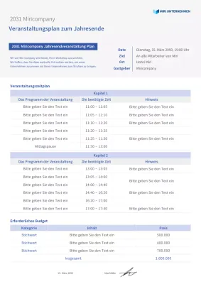 Ein einfacher Plan für die Abschlussfeier in gedämpften Grau- und Blautönen