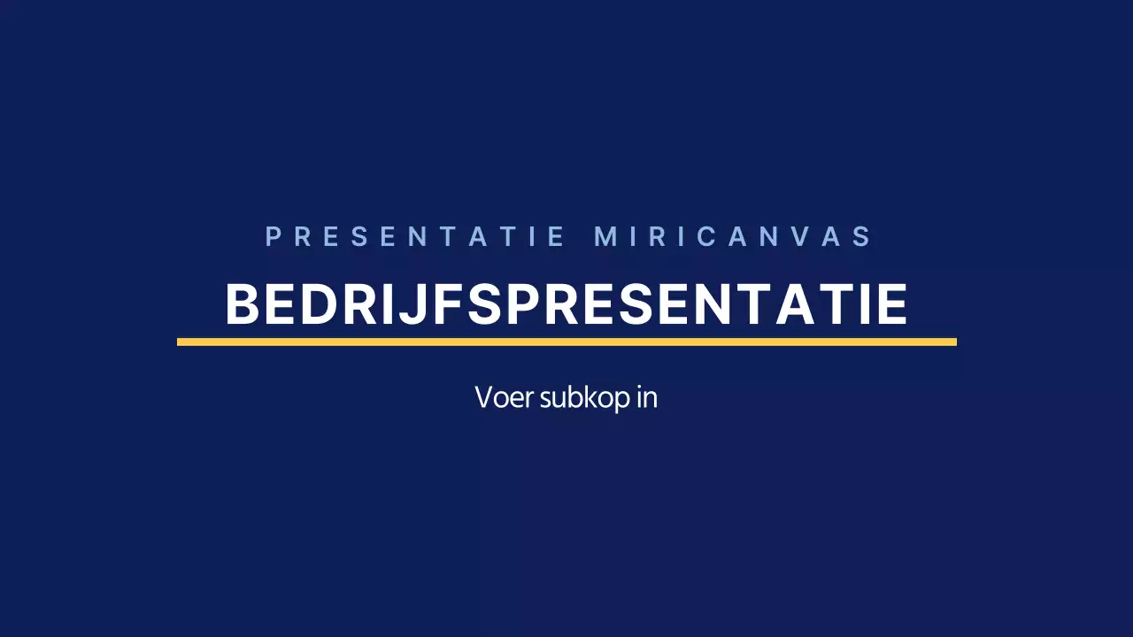 Presentaties