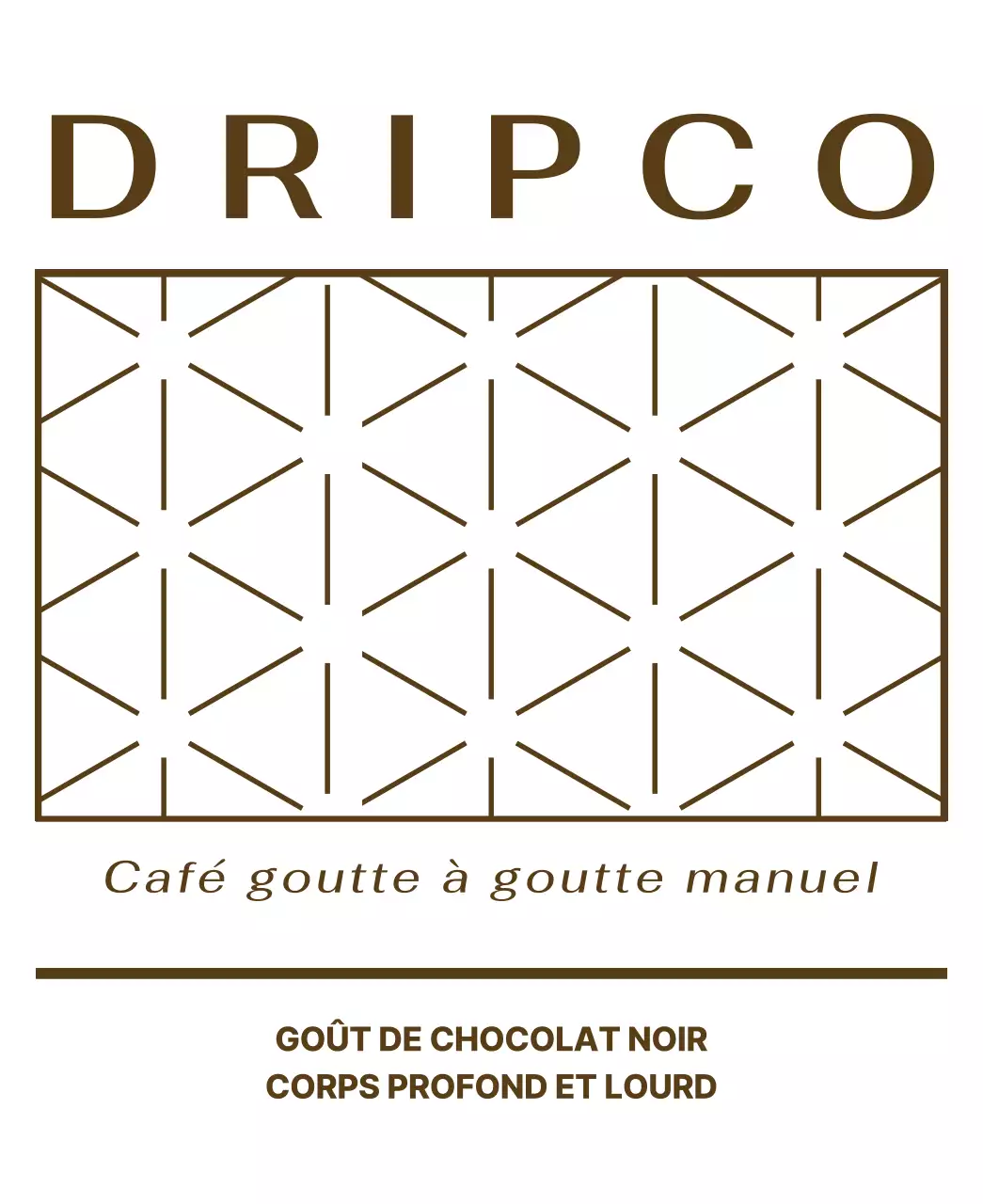 Design avec un motif de lignes dorées et noires