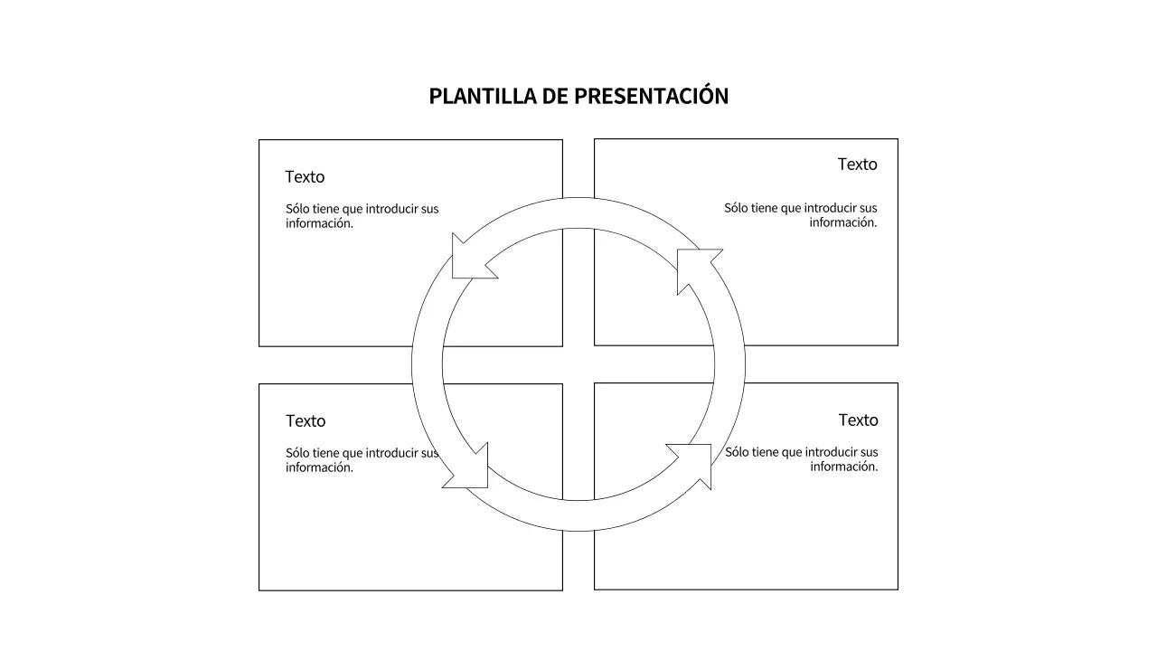 Formas negras sencillas