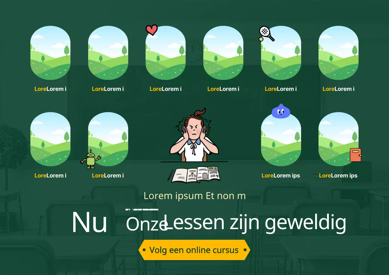 Introduceer een grappige parodie klasgenoot