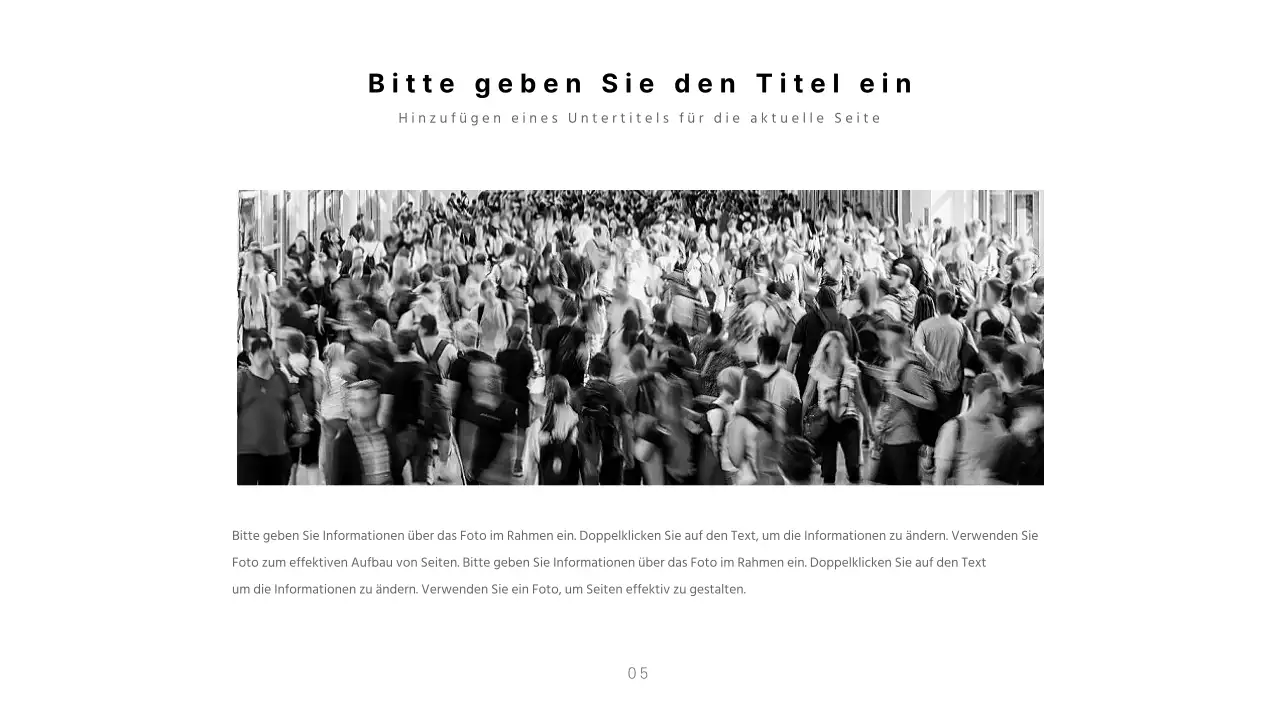 Saubere Präsentationen