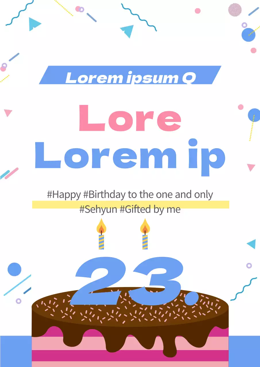 Alles Gute zum Geburtstag