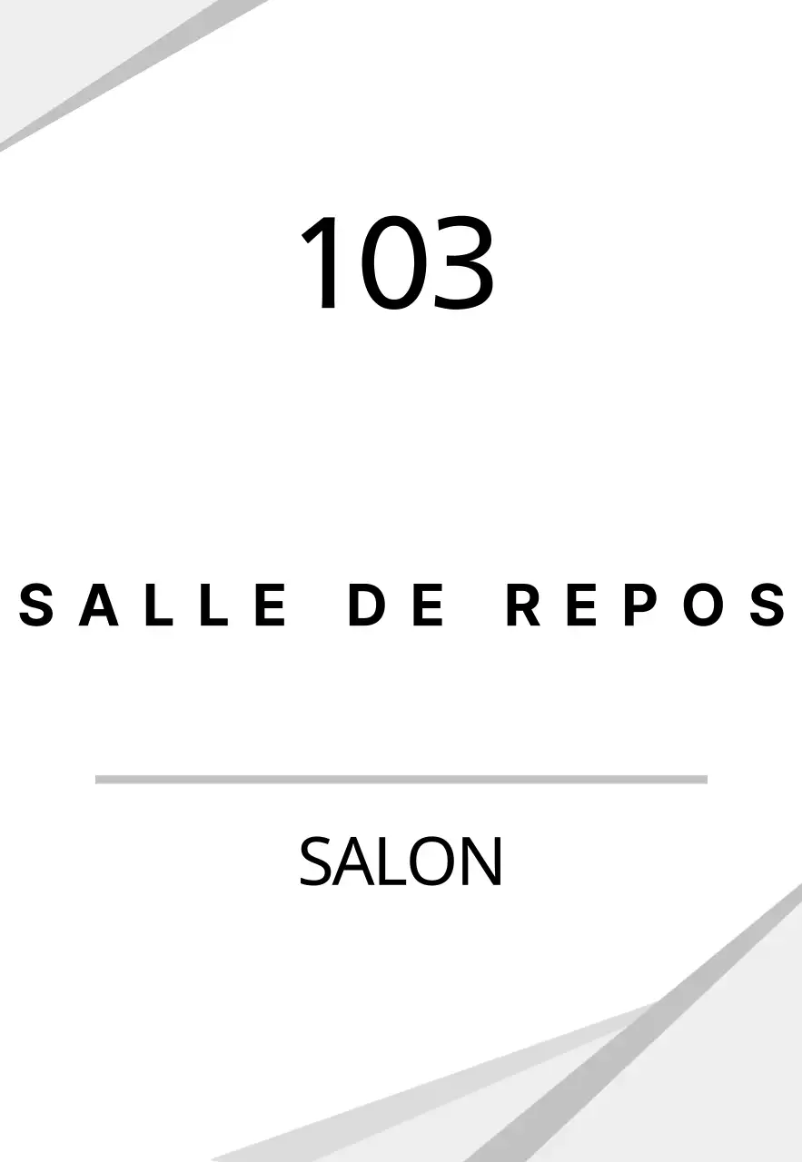 Panneau d'entreprise graphique blanc