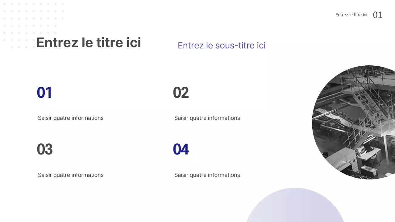 Présentations pour les séminaires