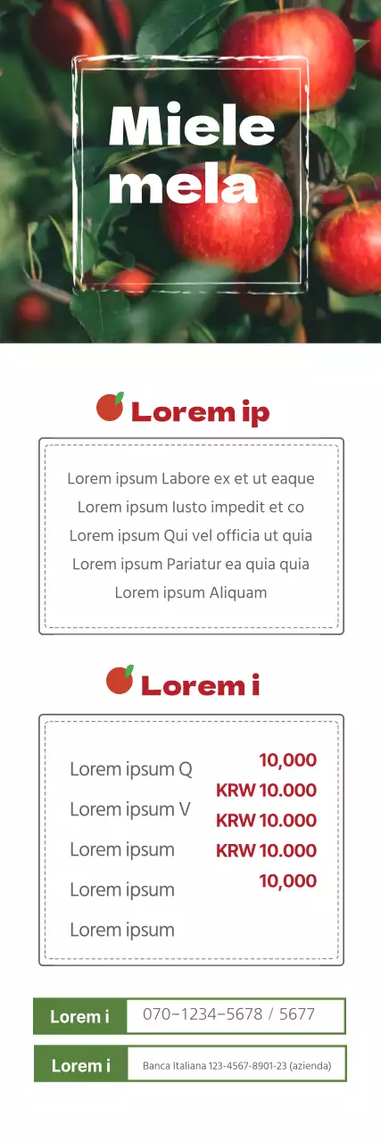 Mele zuccherate al miele