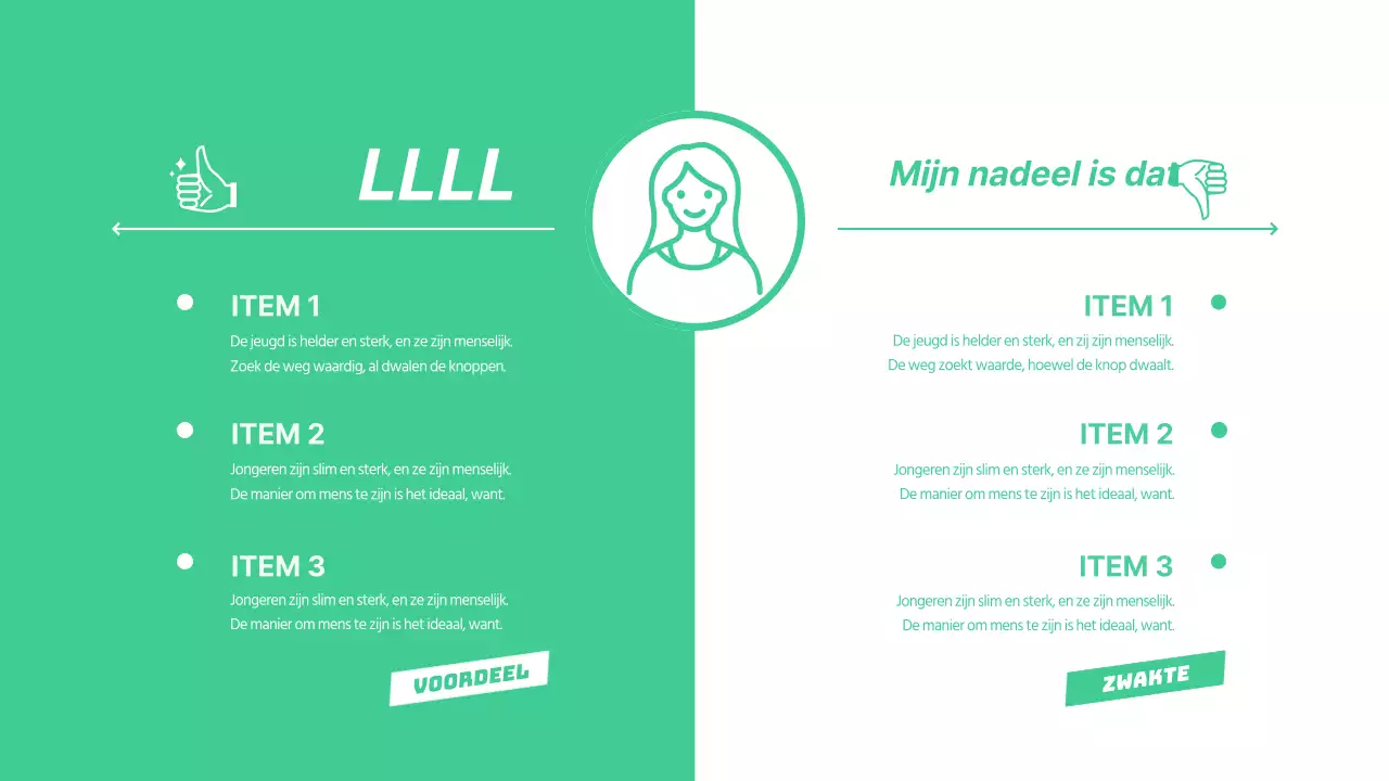 Een vergelijkende analyse van leuke groene concepten
