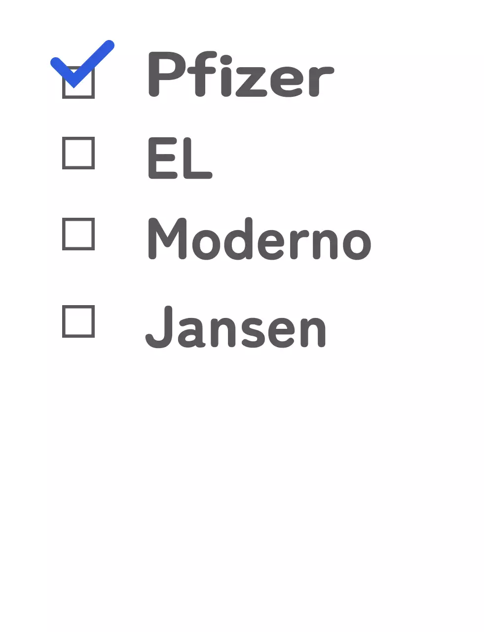 Camiseta azul de vacunación