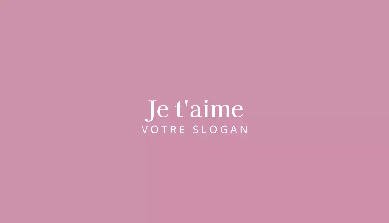 Je t'aime, toi