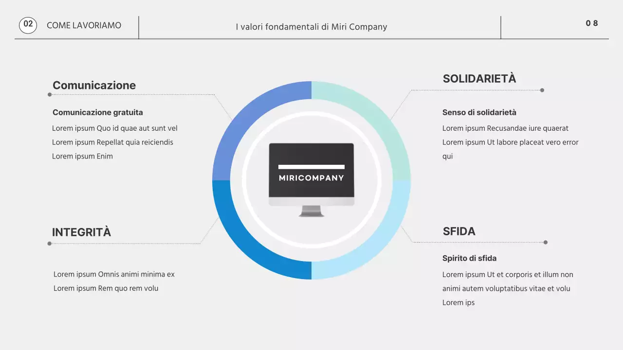 Grafica 3D semplice e monotona Guida alla vita aziendale del nuovo arrivato
