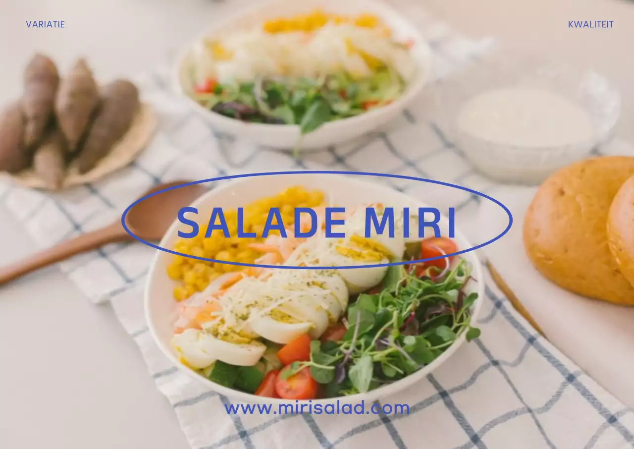 Afbeelding Salade Horizontale Poster