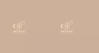 Bruine eenvoudige logo sieradenwinkel