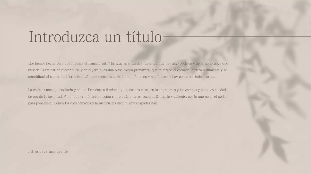 Presentaciones emocionales