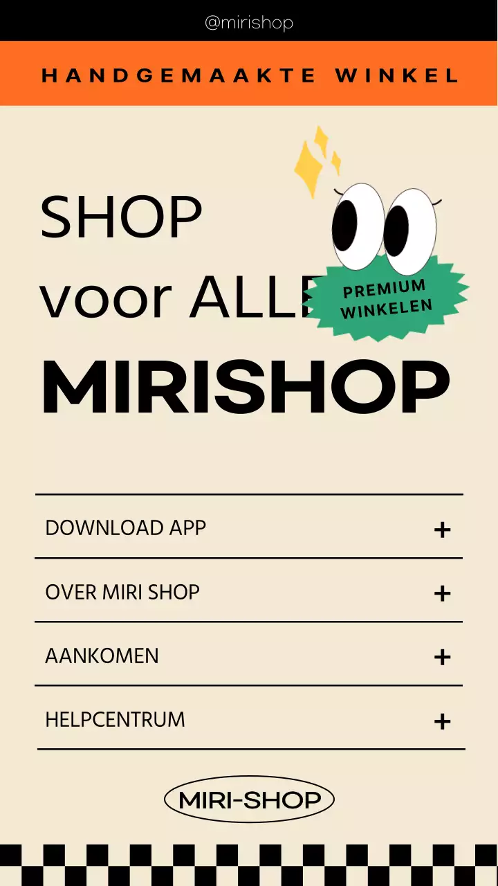 Promoot je handelsplatform met ivoor-oranje-zwarte linknotes