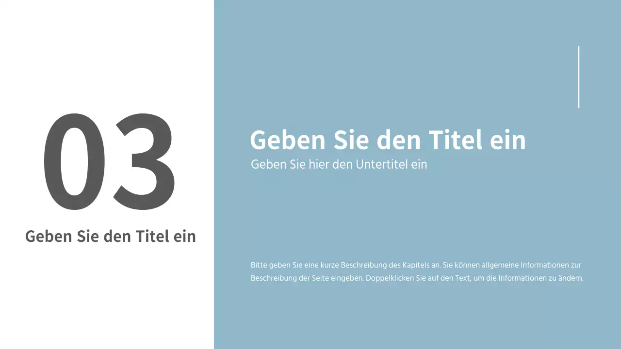 Prägnante Präsentationen