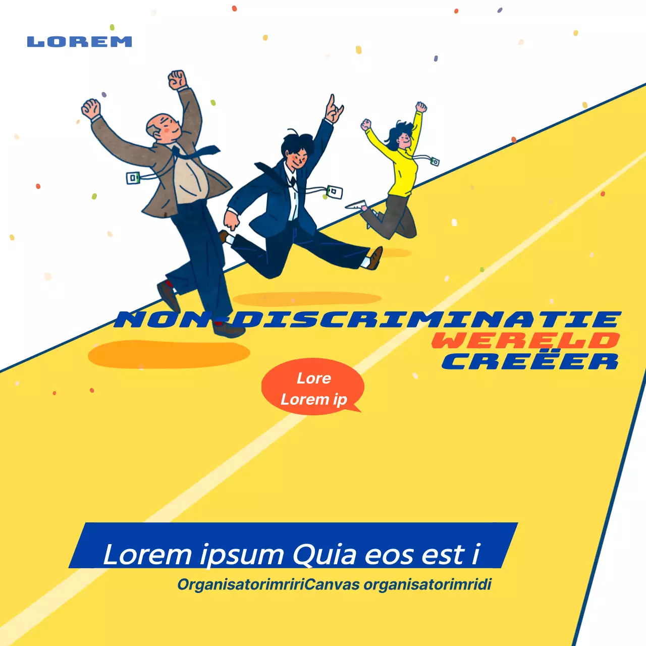 Posters voor openbare diensten