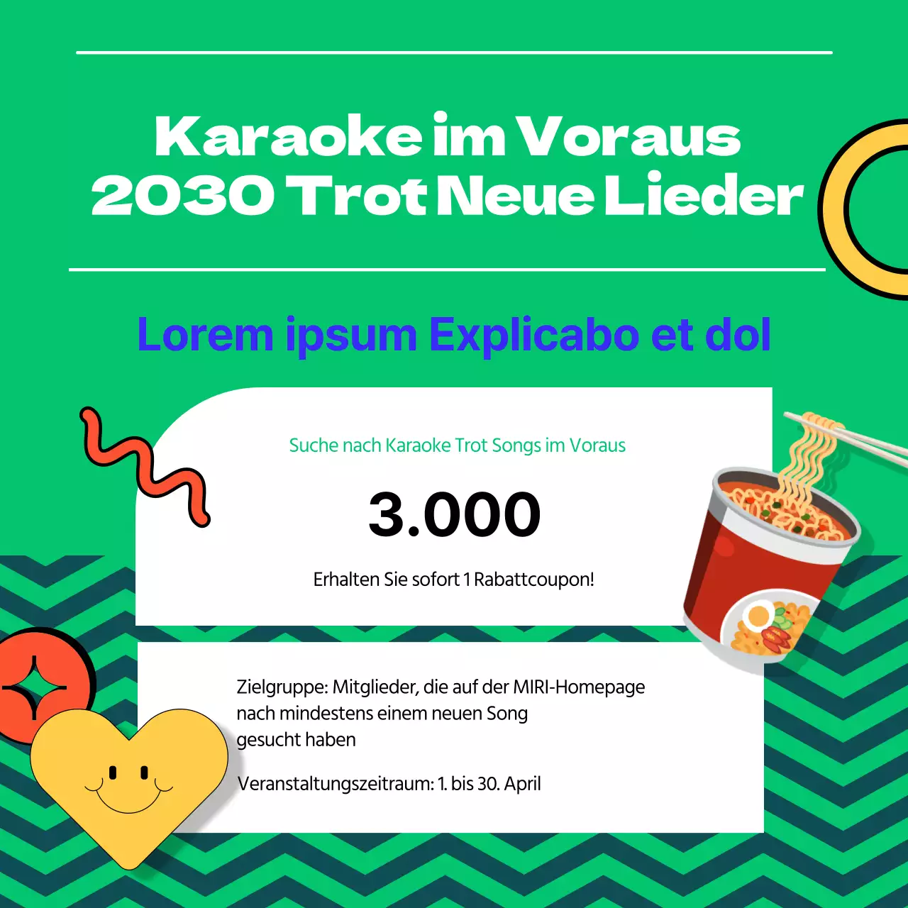 Der neue orangefarbene, retro-emotionale Karaoke-Song wird vorgestellt