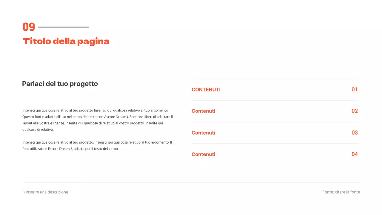 Presentazioni pulite