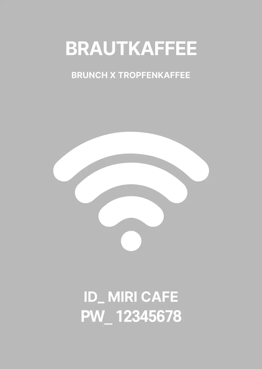 Wi-Fi-Schild im einfachen Stil