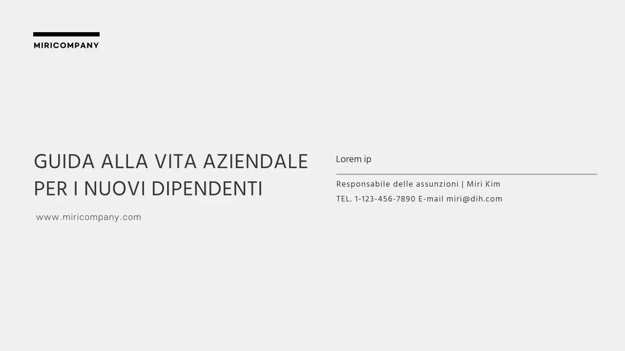 Grafica 3D semplice e monotona Guida alla vita aziendale del nuovo arrivato